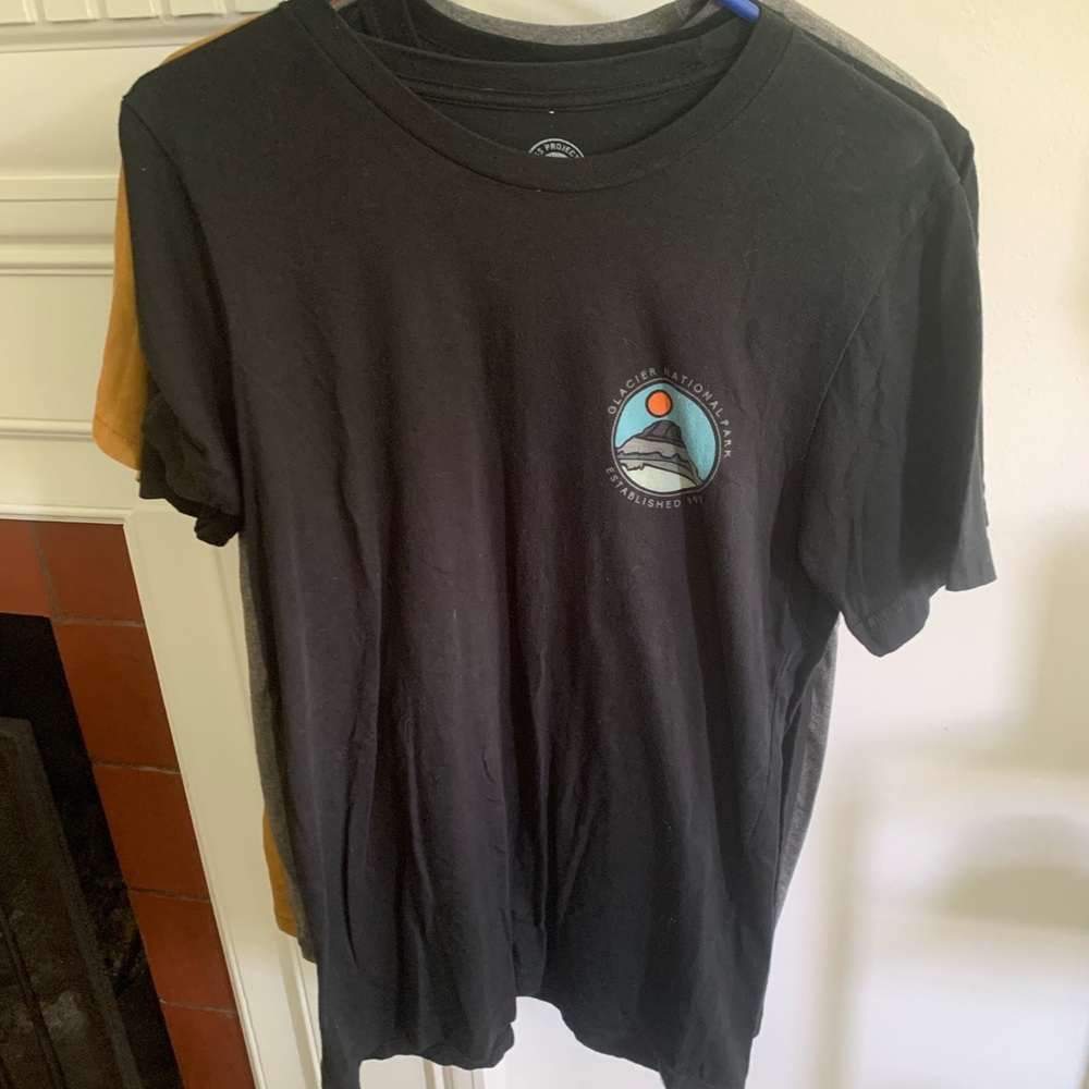 Glacier National park tshirt